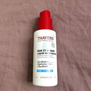 🌸 Thayers Soak It Up 80HR Liquid Moisturizer for Normal to Dry Skin NIB